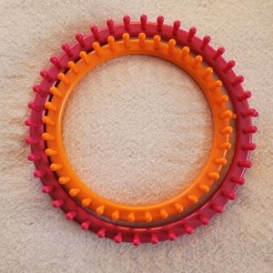 Round Hand Knitting Looms, 2 Pcs